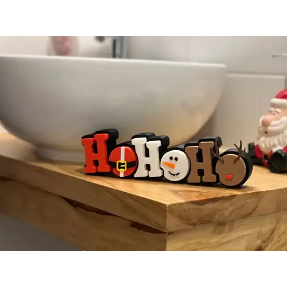 Adornos - Letreros Navideños Ho Ho Ho 2
