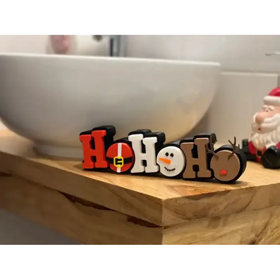 Adornos - Letreros Navideños Ho Ho Ho