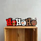 Adornos - Letreros Navideños Ho Ho Ho - Miniatura 3