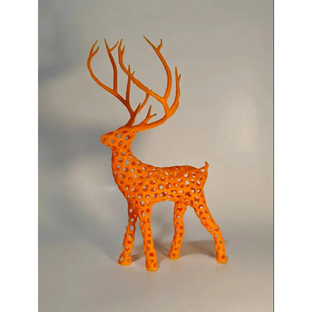 Adorno Navidad - Reno Voronoi