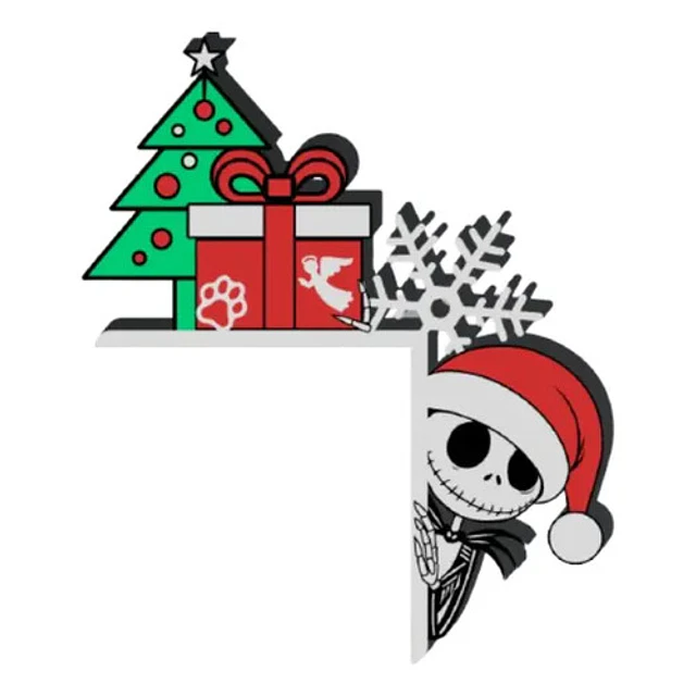 Adorno Navideño - Esquina De Puerta 2025