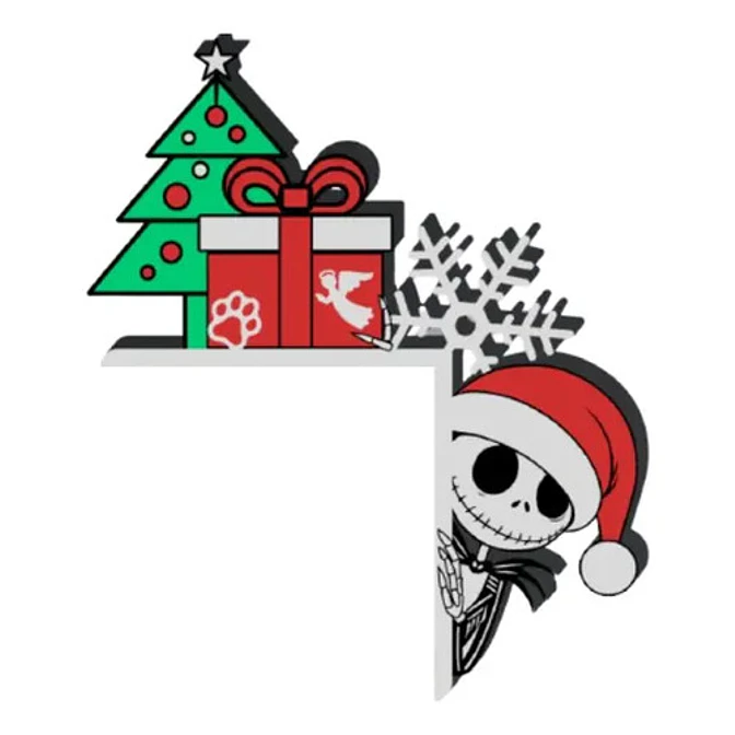 Adorno Navideño - Esquina De Puerta 2025 1