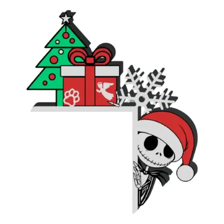 Adorno Navideño - Esquina De Puerta 2025