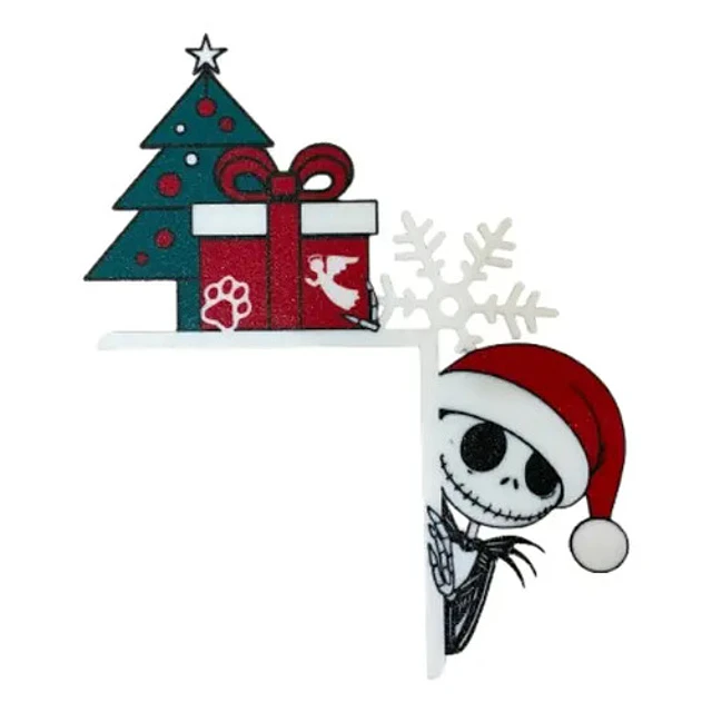 Adorno Navideño - Esquina De Puerta 2025