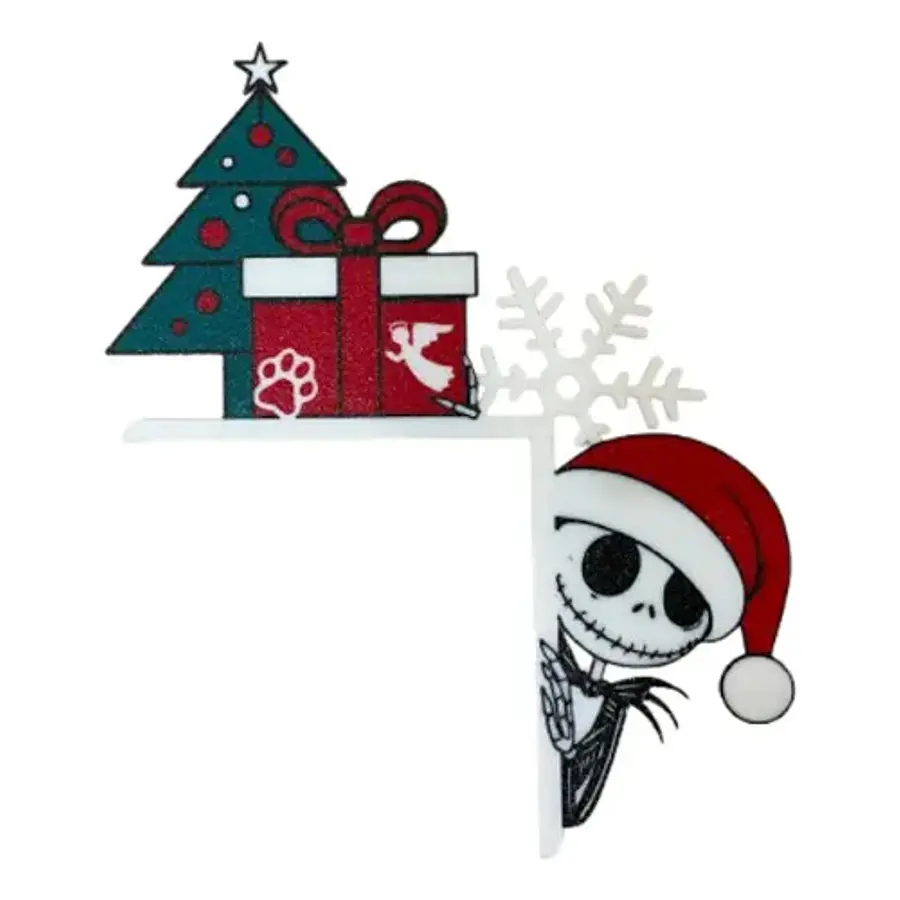 Adorno Navideño - Esquina De Puerta 2025