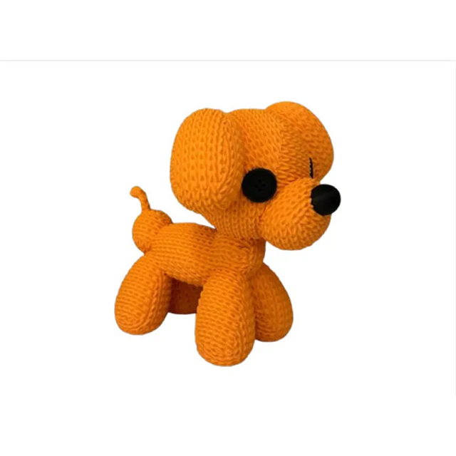 Figura Decorativa- Perro De Globo Tejido