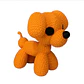 Figura Decorativa- Perro De Globo Tejido - Miniatura 1