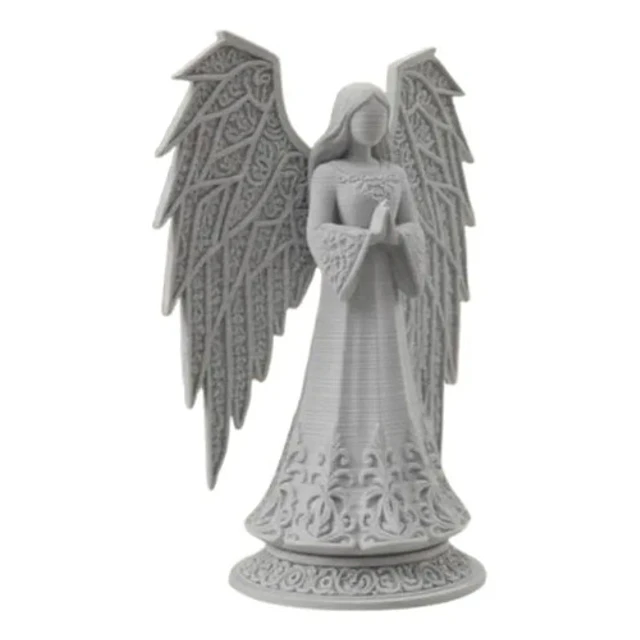Ángel De Navidad Elegante - Figura Navideña