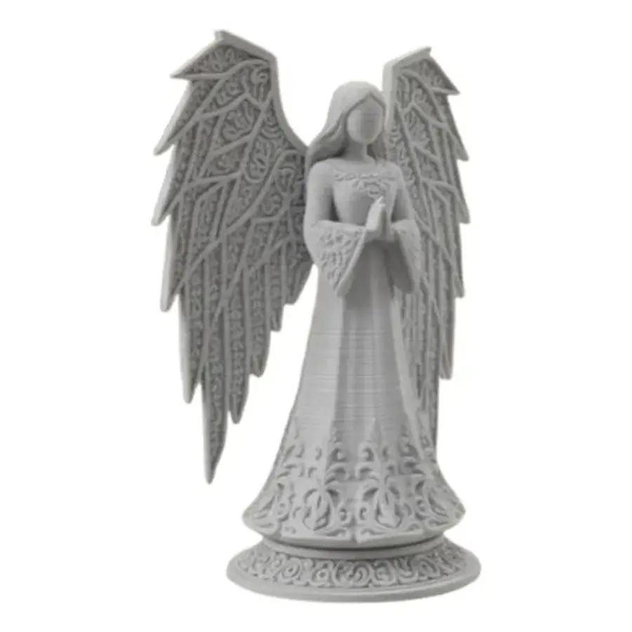 Ángel De Navidad Elegante - Figura Navideña