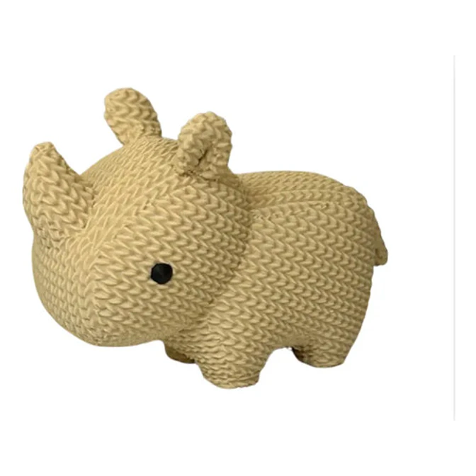 Figura Decoración- Rinoceronte Tejido 1