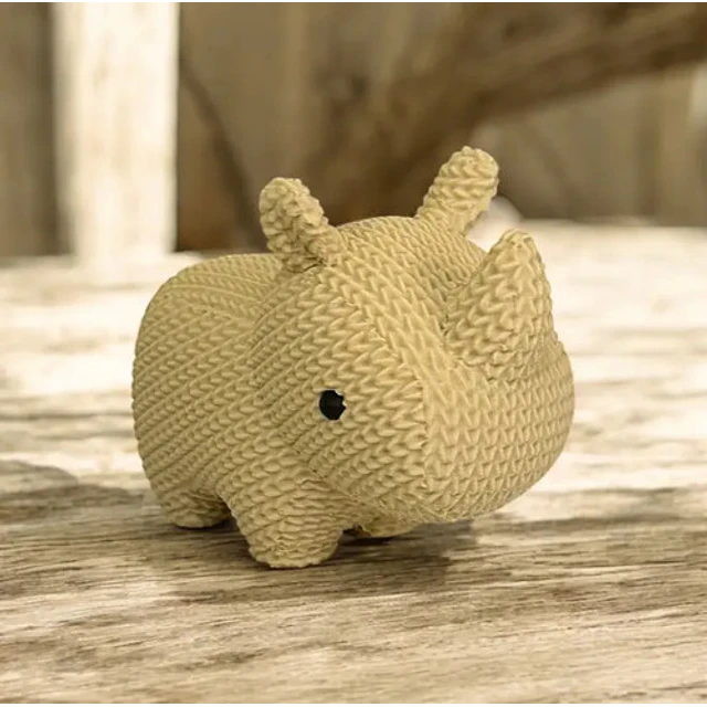 Figura Decoración- Rinoceronte Tejido