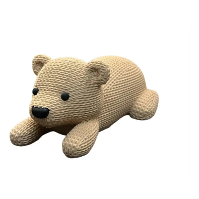 Figura Decoración- Osito De Tejido 1