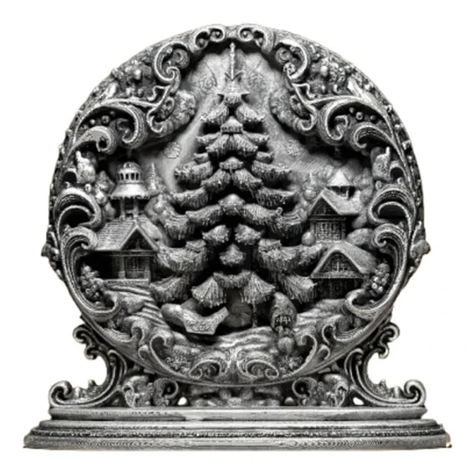Figura Relieve - Navidad 1