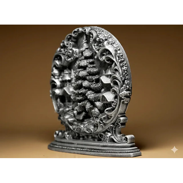 Figura Relieve - Navidad