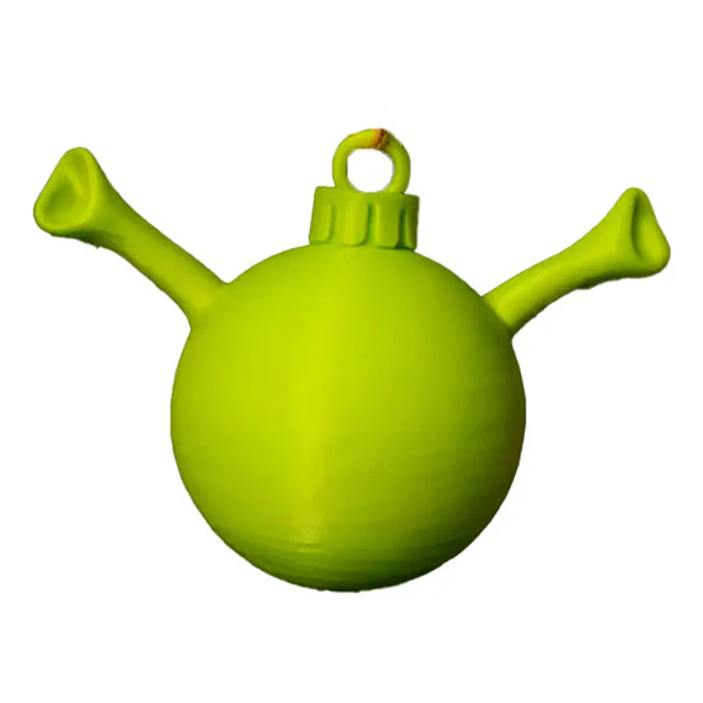 Adorno Navideño Para Árbol - Shrek