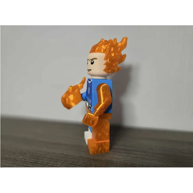 Figura Decorativa De Los Cuatro Fantásticos Antorcha Humana 2
