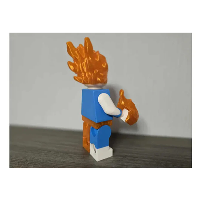 Figura Decorativa De Los Cuatro Fantásticos Antorcha Humana 3
