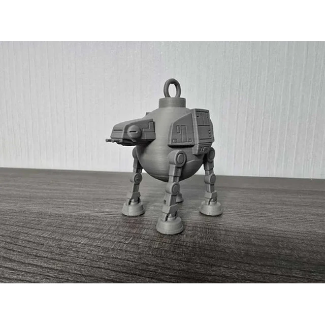 Adorno Para Árbol De Navidad- At-at De Star Wars