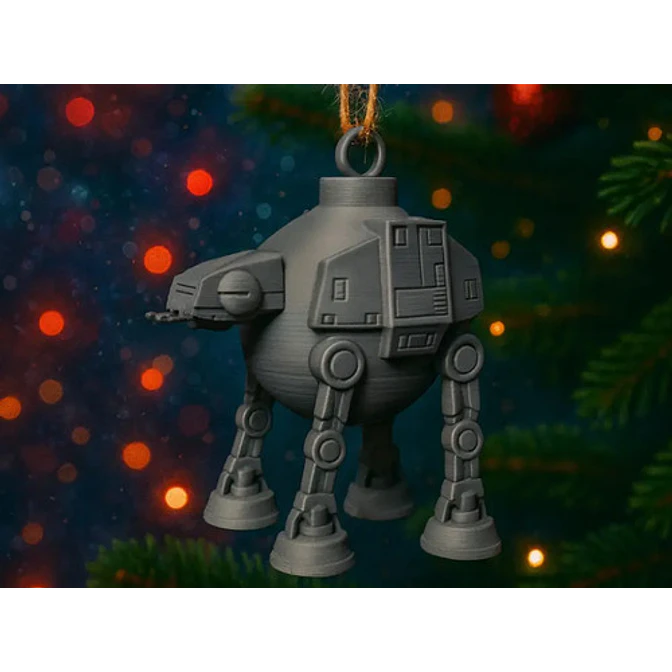 Adorno Para Árbol De Navidad- At-at De Star Wars 4