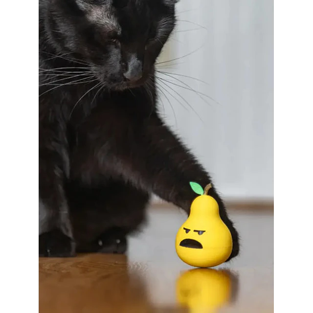 Juguete Para Golosinas Gatos - Pera Mecedora