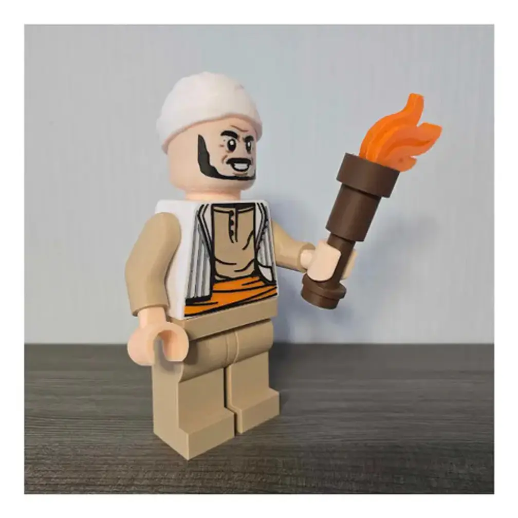 Figura Decorativa De Sallah Indiana Jones 2
