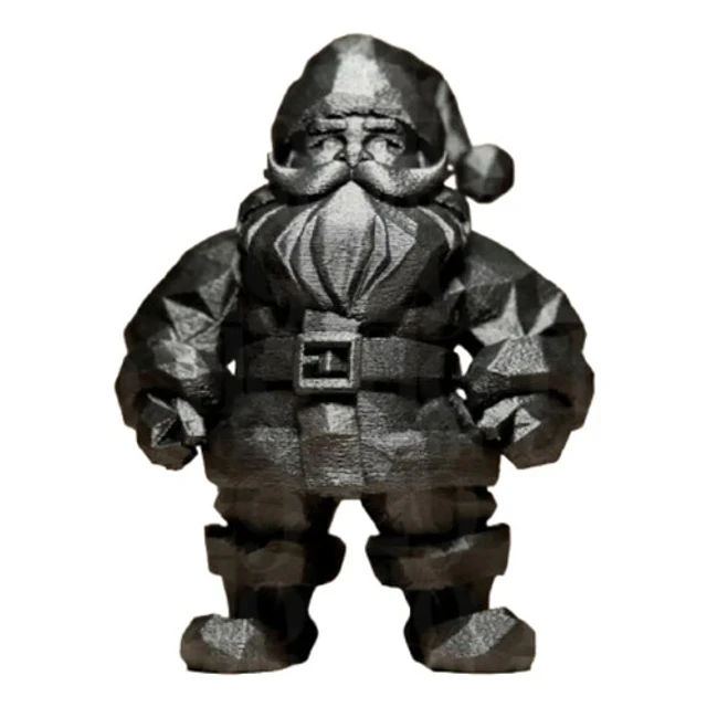 Figura Papa Noel Geométrico - Navidad