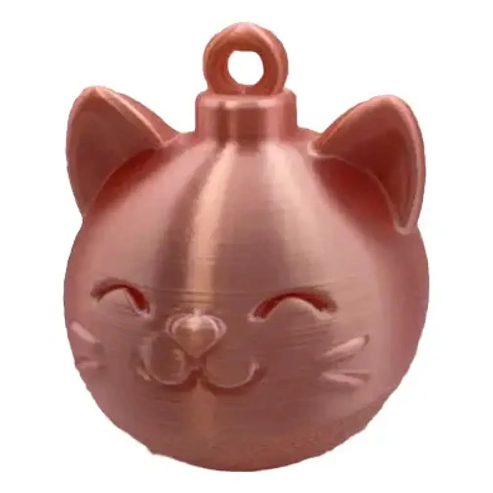 Adorno Navideño - Gato Redondo 1