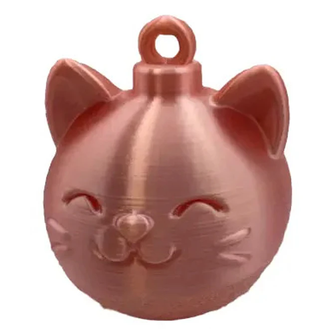 Adorno Navideño - Gato Redondo 1