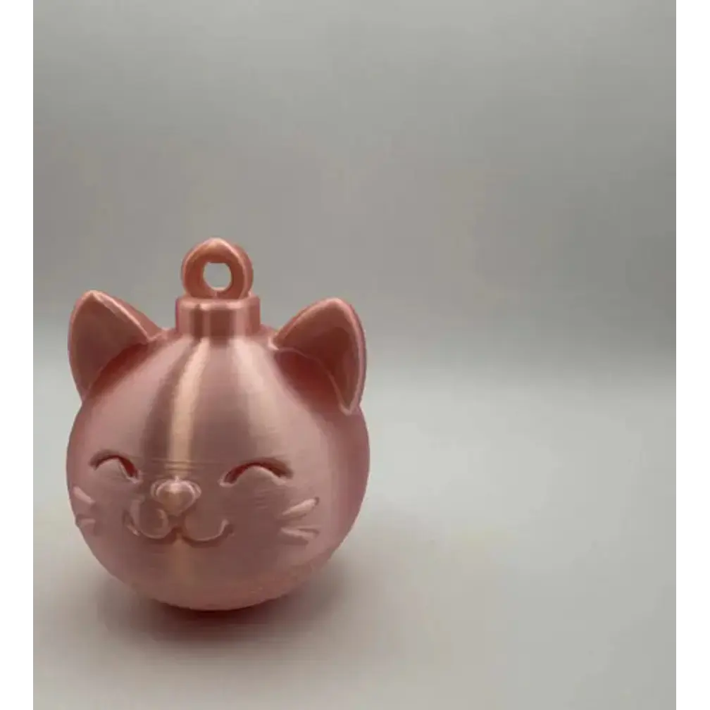 Adorno Navideño - Gato Redondo 4