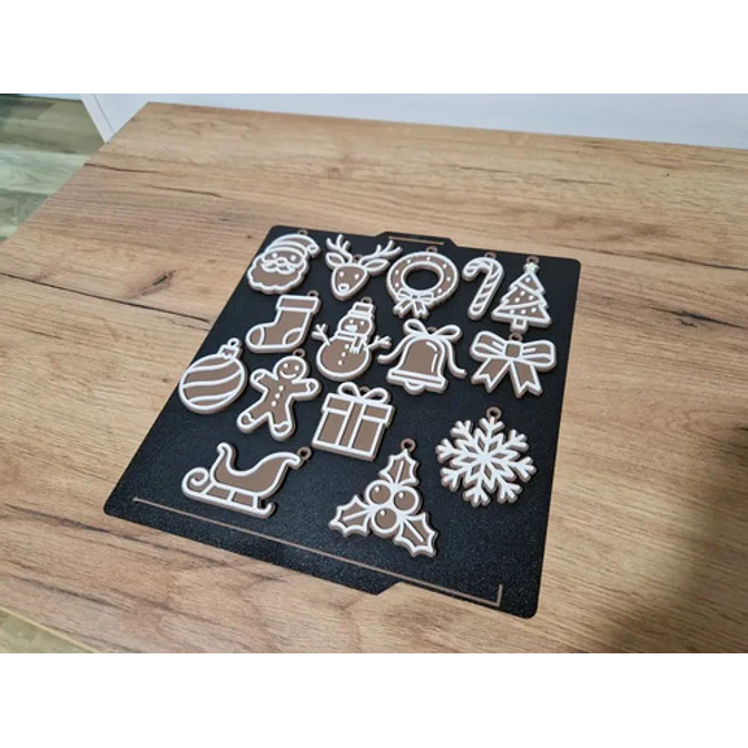 Adornos Navideños - Figuras De Jengibre (pack 15 Un) 4