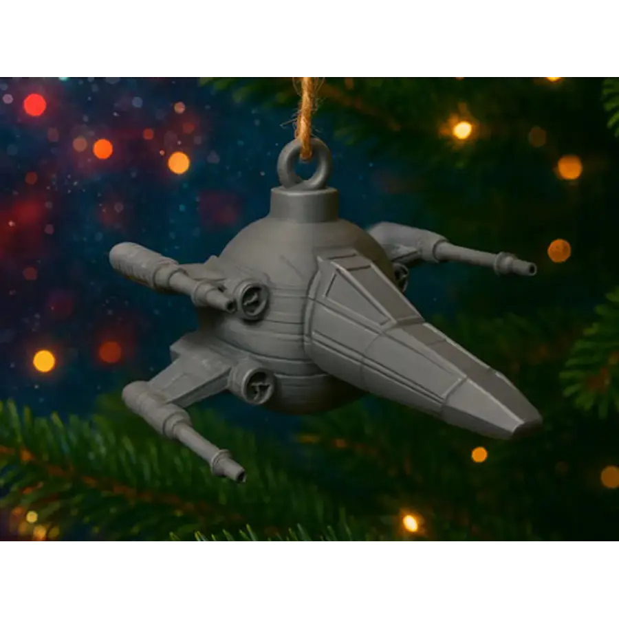 Adorno Para Árbol De Navidad- X-wing