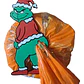 Pinza Para Bolsa De Pan Del Grinch - Miniatura 2