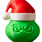 Decoración Cuenco Para Galletas Grinch - Miniatura 1