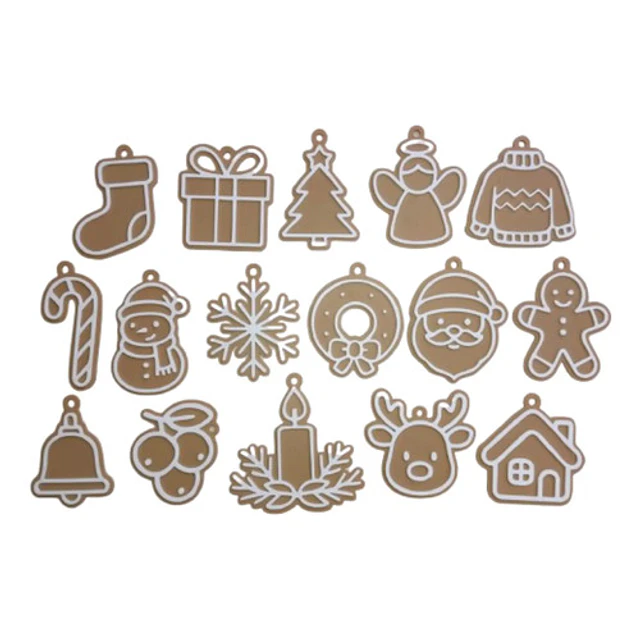 Etiquetas Regalos Navidad - (pack 16)