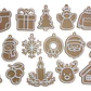 Etiquetas Regalos Navidad - (pack 16) - Miniatura 1