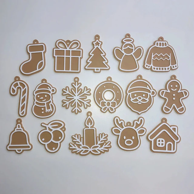 Etiquetas Regalos Navidad - (pack 16)