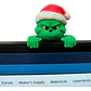 Decoración Navidad - Grinch Para Monitor - Miniatura 1