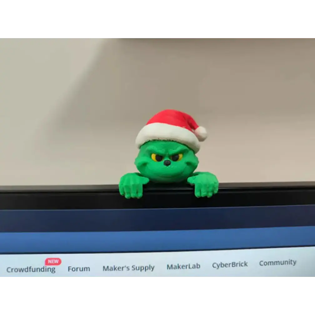 Decoración Navidad - Grinch Para Monitor 2