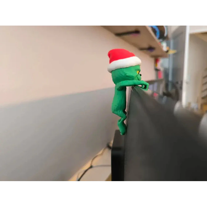 Decoración Navidad - Grinch Para Monitor 3