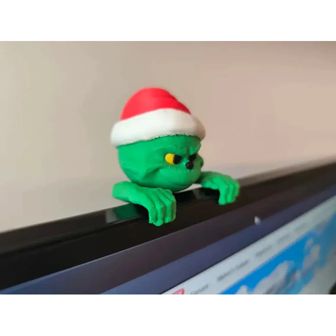 Decoración Navidad - Grinch Para Monitor 4