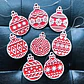 Adornos Navidad - Bolas Decorativas Para Árbol (pack 8 Un) - Miniatura 3