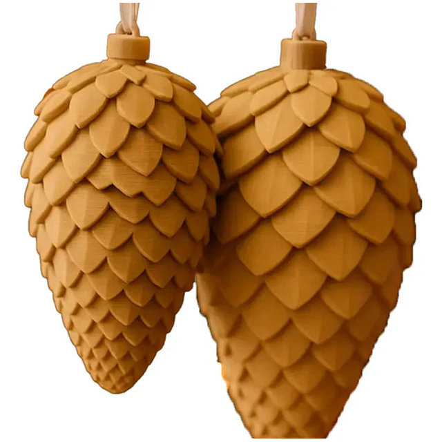 Adornos - Piñas Para Árbol Navidad (pack 2 Un)