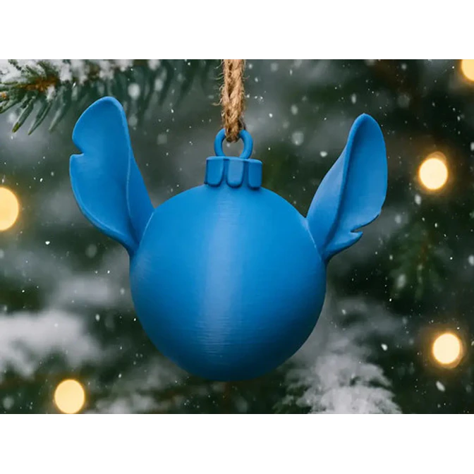 Adorno Navideño Para Árbol - Stitch 4