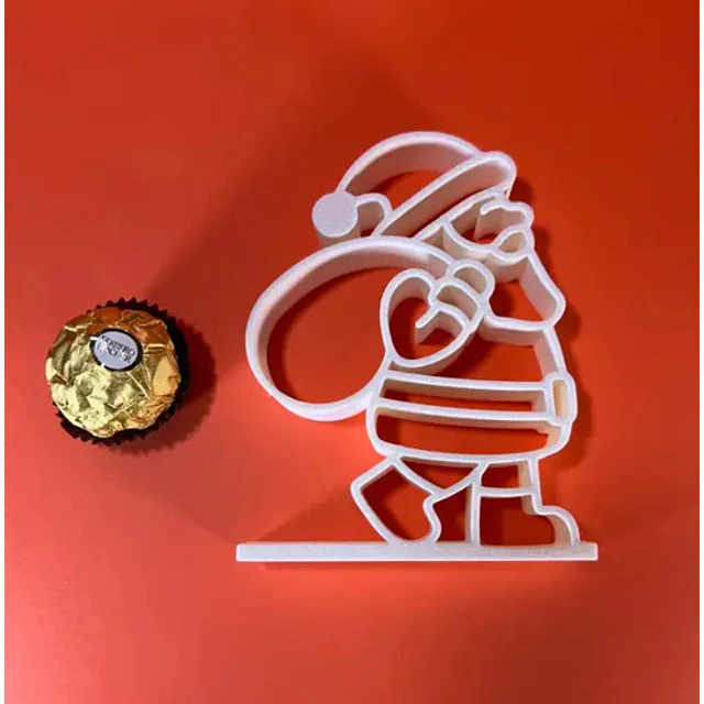 Adorno Navidad - Saco De Regalos De Papa Noel Chocolate
