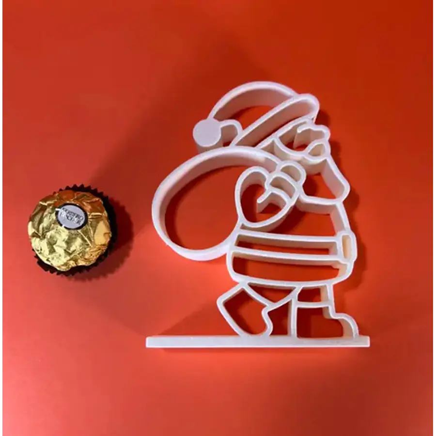 Adorno Navidad - Saco De Regalos De Papa Noel Chocolate
