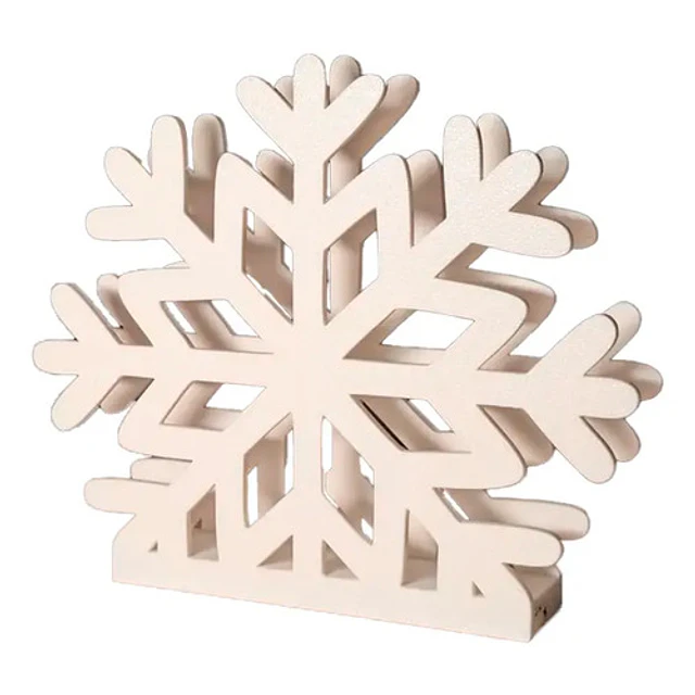 Servilletero Navideño - Copo De Nieve