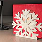 Servilletero Navideño - Copo De Nieve - Miniatura 3