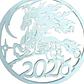 Decoración - Caballo Año Nuevo 2026 - Miniatura 2