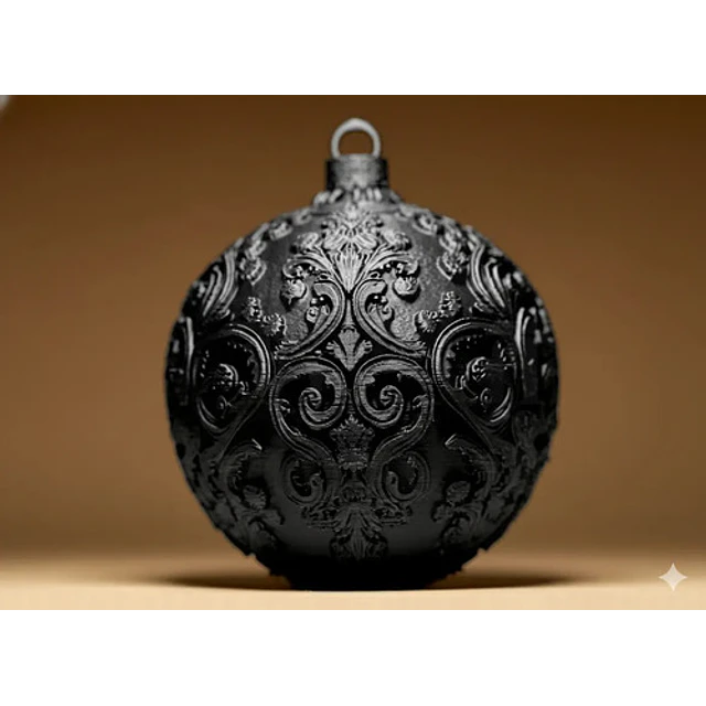 Esfera Decorativa - Art Noveau Navidad