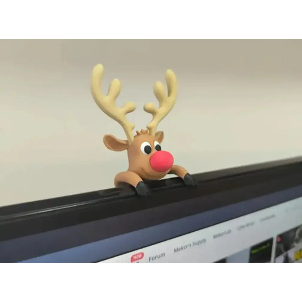 Decoración Navidad - Rodolfo El Reno Para Monitor 2